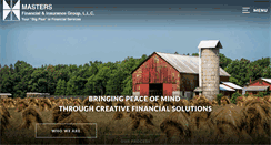 Desktop Screenshot of mastersfinancial.net